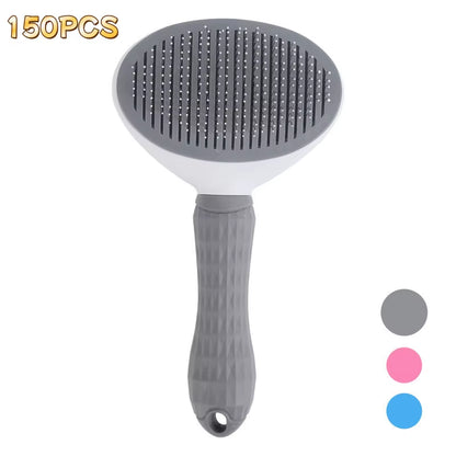 Pet Dog Brush Cat Comb Self Cleaning Pet Hair Remover Brush for Dogs Cats Grooming Tools Pets Dematting Comb Dogs Accessories