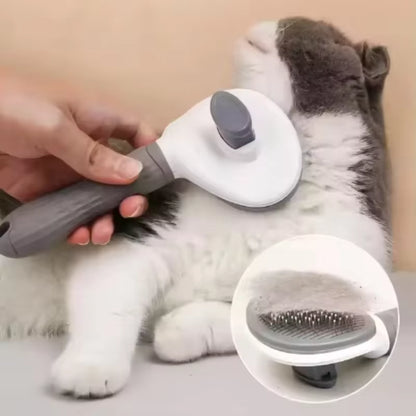 Pet Dog Brush Cat Comb Self Cleaning Pet Hair Remover Brush for Dogs Cats Grooming Tools Pets Dematting Comb Dogs Accessories